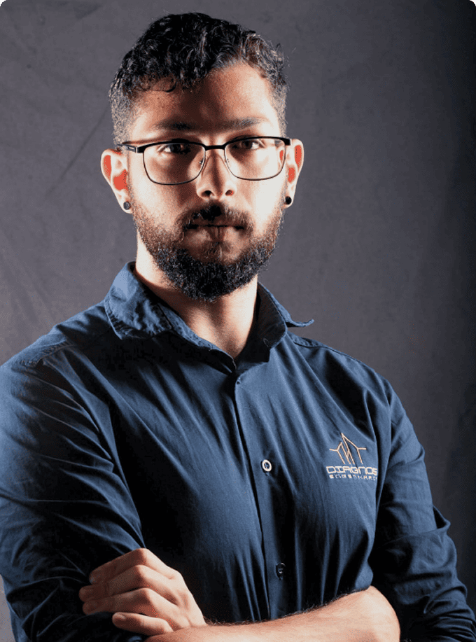 Retrato de Wallace Jonathan, Engenheiro Civil e Perito Judicial.