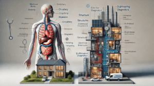 Comparação entre o corpo humano e uma edificação na abordagem da Engenharia Diagnóstica